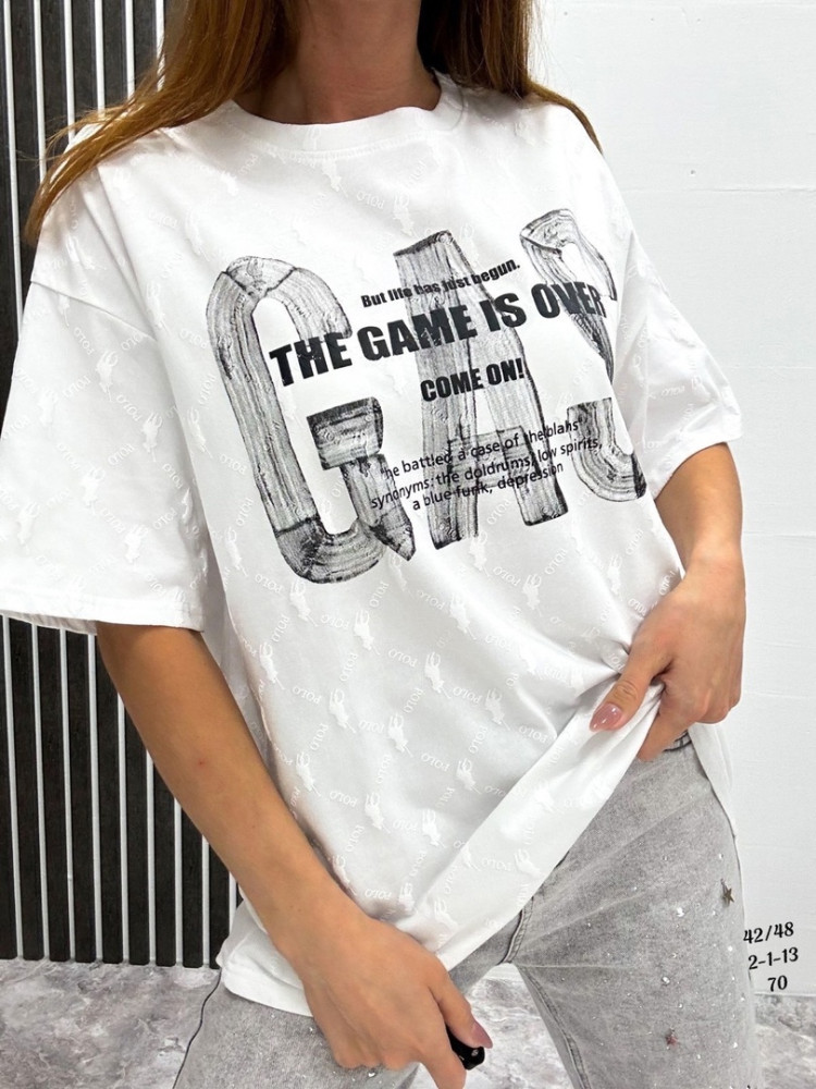 Женская футболка белая купить в Интернет-магазине Садовод База - цена 700 руб Садовод интернет-каталог